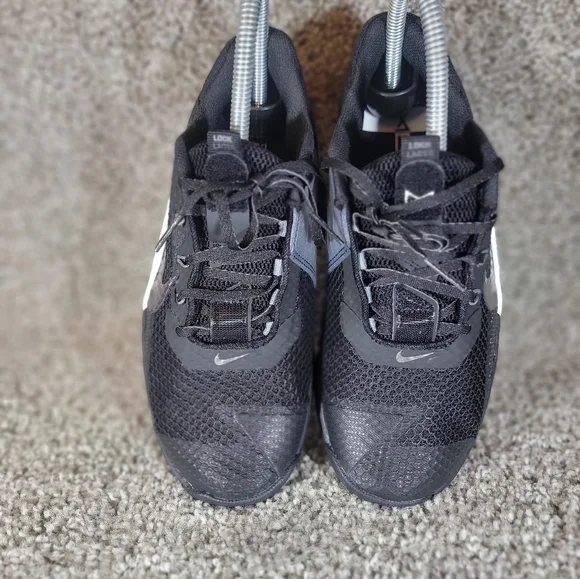 Women's Nike Metcon 7 Trainers Black Dark Gray - Picture 6 of 9